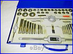 Interstate #8/32 1-14 Tap Incomplete 60pc NPT UNC UNF Tap and Die Set 03959038