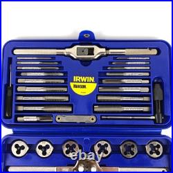 Irwin 24606 41-Piece Machine ScrewithFractional Tap Hex Die Super Set USA NOS