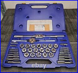 Irwin 25941 41pc Tap & Round Die Set Read, Incomplete Irwin 25941 41pc Tap & Round Die Set Read, Incomplete