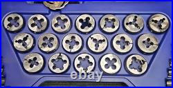 Irwin 25941 41pc Tap & Round Die Set Read, Incomplete