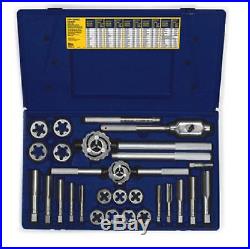 Irwin 97094 25 Piece Tap and Die Set 9/16 to 1 Sizes