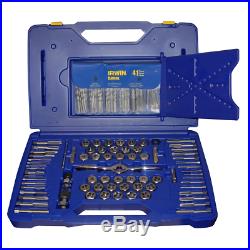Irwin Hanson 116 Piece Ratchet Drive Tap / Die / Drill Set with PTS Handle 1813817
