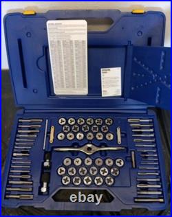 Irwin Hanson 1813816 Tap and Die Set, 75 Pieces Barley Used
