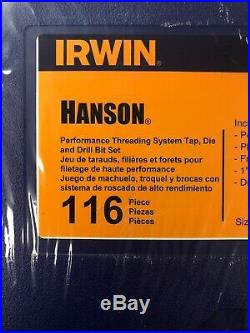 Irwin Hanson 1813817 116 Piece Tap And Die Set