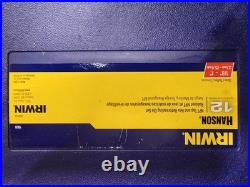 Irwin Hanson 1920 12pc Tap and Die Set 1/8 -1 NPT High Speed Steel New In Box #1