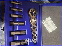 Irwin Hanson 1920 12pc Tap and Die Set 1/8 -1 NPT High Speed Steel New In Box #1