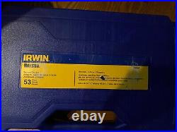 Irwin Hanson 24640 53 Peices. Machine Screw / Fractional Tap & Hex Die Set