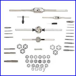 Irwin Hanson 24640 53-Piece Machine Screw & Fractional Tap & Hex Die Set