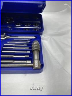 Irwin Hanson 26317 41 Pc. Metric Hex Tap & Die Set. (missing The Hand Tap)