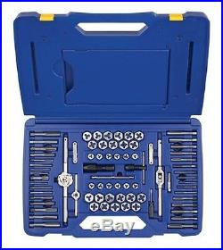 Irwin Hanson 26376 76 Pc. Combination SAE and Metric Tap and Die Set