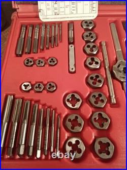 Irwin Hanson 26376 76 Pc. Machine Screw And Sae/Metric Tap And Hex Die Set