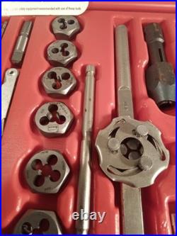 Irwin Hanson 26376 76 Pc. Machine Screw And Sae/Metric Tap And Hex Die Set