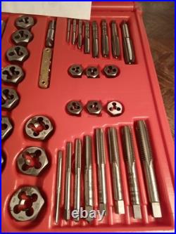 Irwin Hanson 26376 76 Pc. Machine Screw And Sae/Metric Tap And Hex Die Set