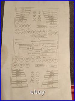 Irwin Hanson 26376 76 Pc. Machine Screw And Sae/Metric Tap And Hex Die Set