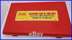Irwin Hanson 26376 Tap And Die Set