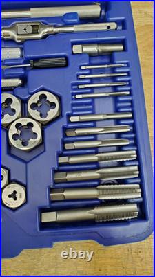Irwin Hanson 26394 53 piece Metric Tap & Die Set Missing x2 pieces