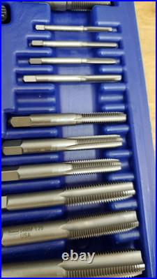 Irwin Hanson 26394 53 piece Metric Tap & Die Set Missing x2 pieces