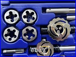 Irwin Hanson 66pc Metric Tap and Die Set 97312 3MM 24mm Complete Set Unused
