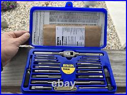 Irwin Hanson 66pc Metric Tap and Die Set 97312 3MM 24mm Complete Set Unused