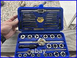 Irwin Hanson 66pc Metric Tap and Die Set 97312 3MM 24mm Complete Set Unused
