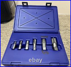 Irwin Hanson 6PC NPT Tap Set 1/8 1