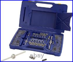 Irwin Hanson 76 Piece SAE/Met Tap & Die Set Model 26376