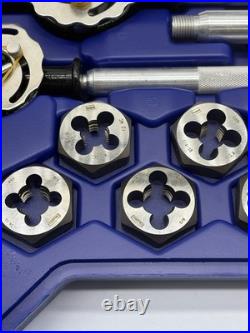 Irwin Hanson 97094ZR Tap and Hexagon Die 25 Piece Master Set 9/16-1