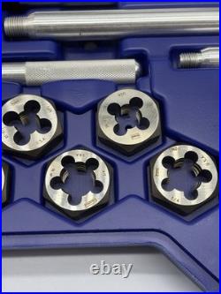 Irwin Hanson 97094ZR Tap and Hexagon Die 25 Piece Master Set 9/16-1