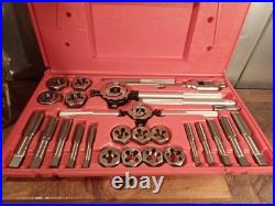 Irwin Hanson 97094 25 Piece Tap and Die Set 9/16 to 1 Sizes