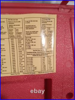 Irwin Hanson 97094 25 Piece Tap and Die Set 9/16 to 1 Sizes