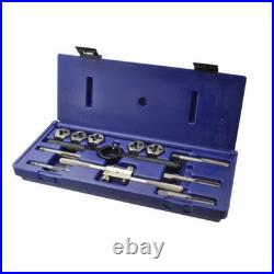 Irwin Hanson High Carbon Steel SAE Tap and Die Set 1 in. 12 pc