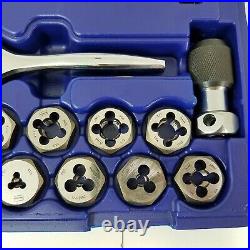 Irwin Hanson SAE Tap, Die, and PTS Drive Tool Set, 40-Piece #4 #12 in Case