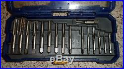Irwin SAE and Metric tap and die set with drive tools