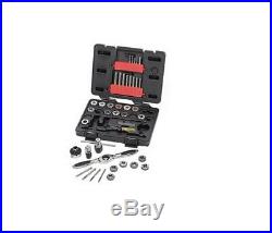 KD Tools 40-Piece SAE Tap and Die Set GearWrench Holder Carbon Steel Work