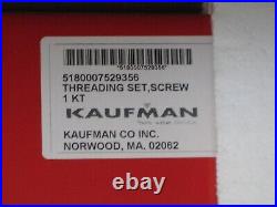 Kaufman GGG-T-330 Screw Threading Set Tap & Die Kit SAE 5180007529356 New