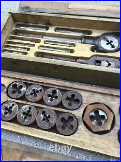 Keystone Reamer and Tool Company Tap and Die Set 1/4-3/4
