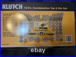 Klutch 75 Piece Combination Tap And Die Set Item No 63859