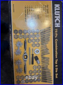 Klutch 75 Piece Combination Tap And Die Set Item No 63859