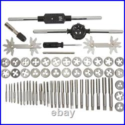 Klutch Combination Tap & Die Set, 60-Pc, SAE/Metric