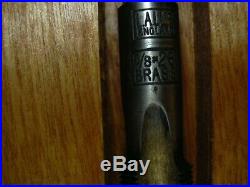LAL BSB Tap and Die set (British Standard Brass) army surplus, steel case