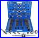 Large Tap and Die Set Standard 110 Piece Bolt and Pipe SAE Tap Sets for Thread