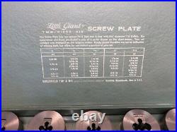 Little Giant Metric Screw Plates Tap & Die Greenfield Tap + Die Set Excellent