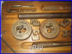 Little Giant No. 4 Screw Plate Tap and Die Set Early 1900's