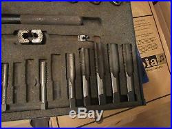 Little Giants Jr Greenfield Tap And Die Set Adjustable Handles Inserts Morse