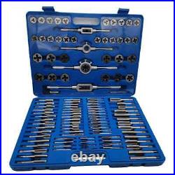 M2-M18 Complete Set of Tap and Die Sets, 110 Piece Set of Tap and Die Holder M2-M18 Complete Set of Tap and Die Sets, 110 Piece Set of Tap and Die Holder
