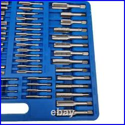 M2-M18 Complete Set of Tap and Die Sets, 110 Piece Set of Tap and Die Holder M2-M18 Complete Set of Tap and Die Sets, 110 Piece Set of Tap and Die Holder