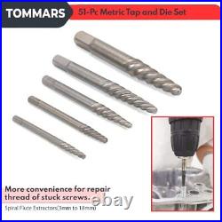 M6 to M24 Jumbo Tap and Die Set Metric Round Threading Dies for Threading