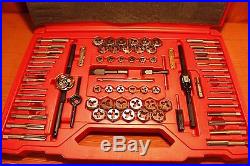 (MA2) Snap-on Model TDTDM500A 76-piece Tap and Die Set METRIC & SAE