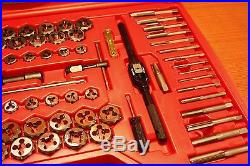 (MA2) Snap-on Model TDTDM500A 76-piece Tap and Die Set METRIC & SAE