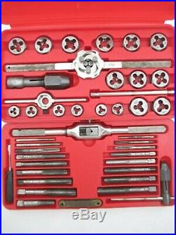 MAC 41 Piece Metric Tap & Die Complete Set, 3mm-12mm, Made in USA 8017TS